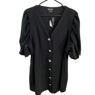 City Chic Womens black dress Size M 