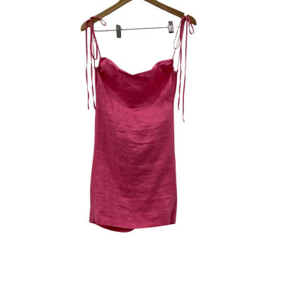  Womens  Size M Casual Dress / Cocktail Dress / Free Size Dress Pink  