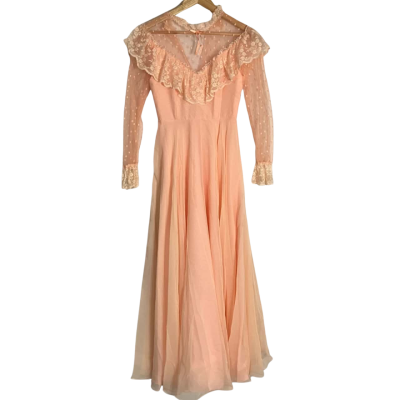 Bridesmaid Dress Apricot Womens  Size 8