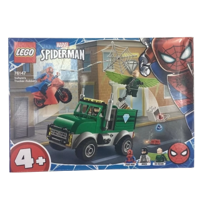 LEGO Marvel Spider-Man Vulture's Trucker Robbery set (76147).New Sealed 