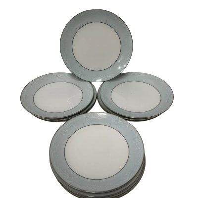 Noritake China Laurete plates 11 pieces set 