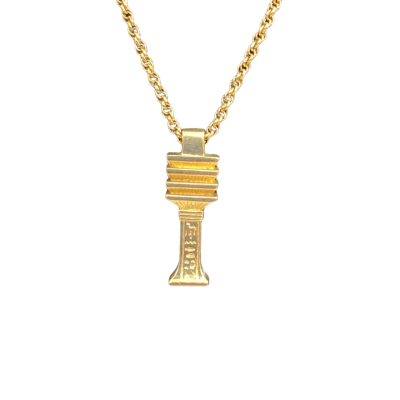  Womens Vintage Crown Trifari Djed Necklace - Treasures of Tutankhamun