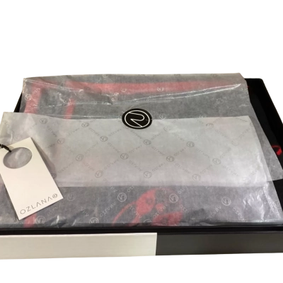 Ozlana Black and Red Scarf 