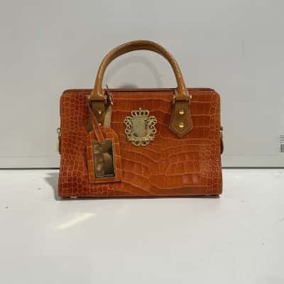 Bonia Orange Handbag