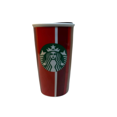 Other Starbucks Travel Mug Red Tumbler Ceramic