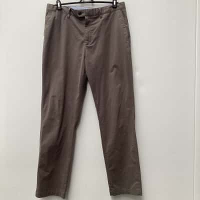 Gazman Mens Chinos Brown Size 38