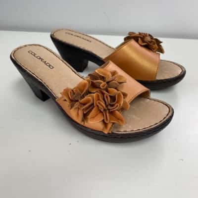 Colorado Orange Papaya Wanika Shoes  Size 7 
