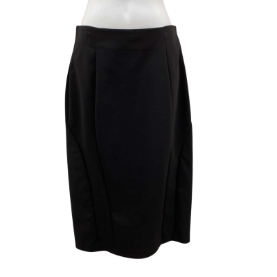 Veronika Maine Womens  Size 8 Pencil Skirt Black  