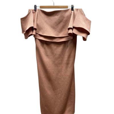 Keepsake the Label Womens  Size L Champagne Dress