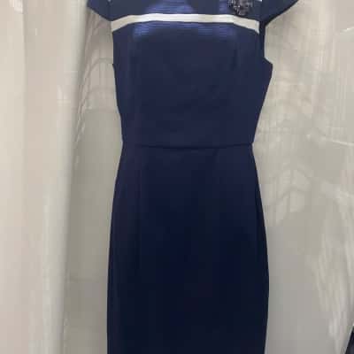 REVIEW - MARITIME DRESS IN MIDNIGHT AND WHITE Size 10 