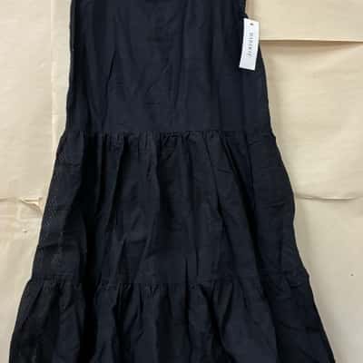 Bardot Womens  Size 10 Midi Dress Black  