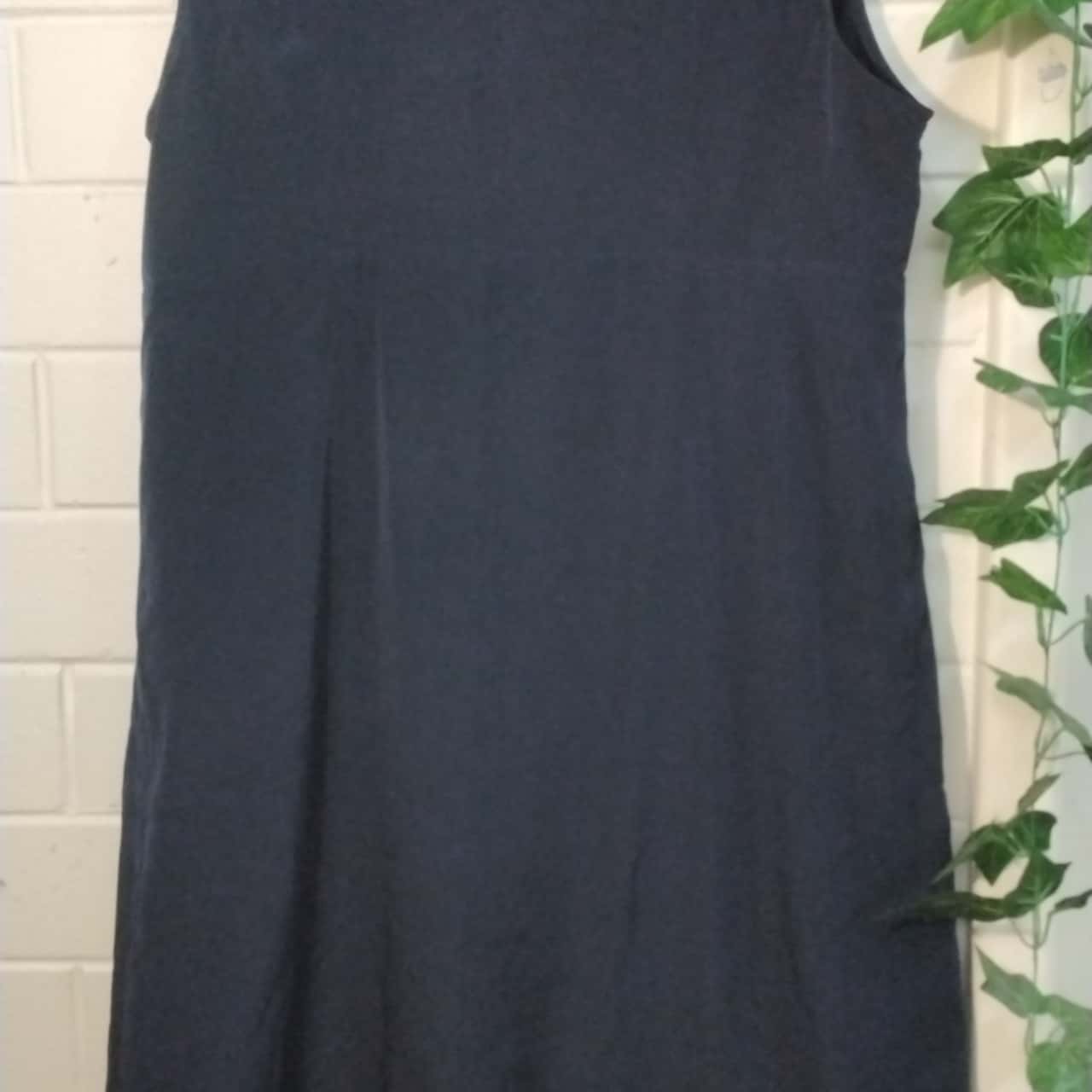 GAP Maternity Womens Size L Short Sleeve Dress Navy Blue (s)