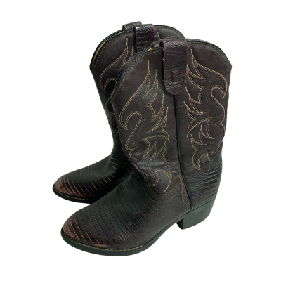  Womens  Size 1 Cowboy Boots