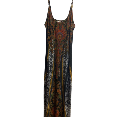 Sass Womens  Size 14 Maxi Dress Black  / Floral 