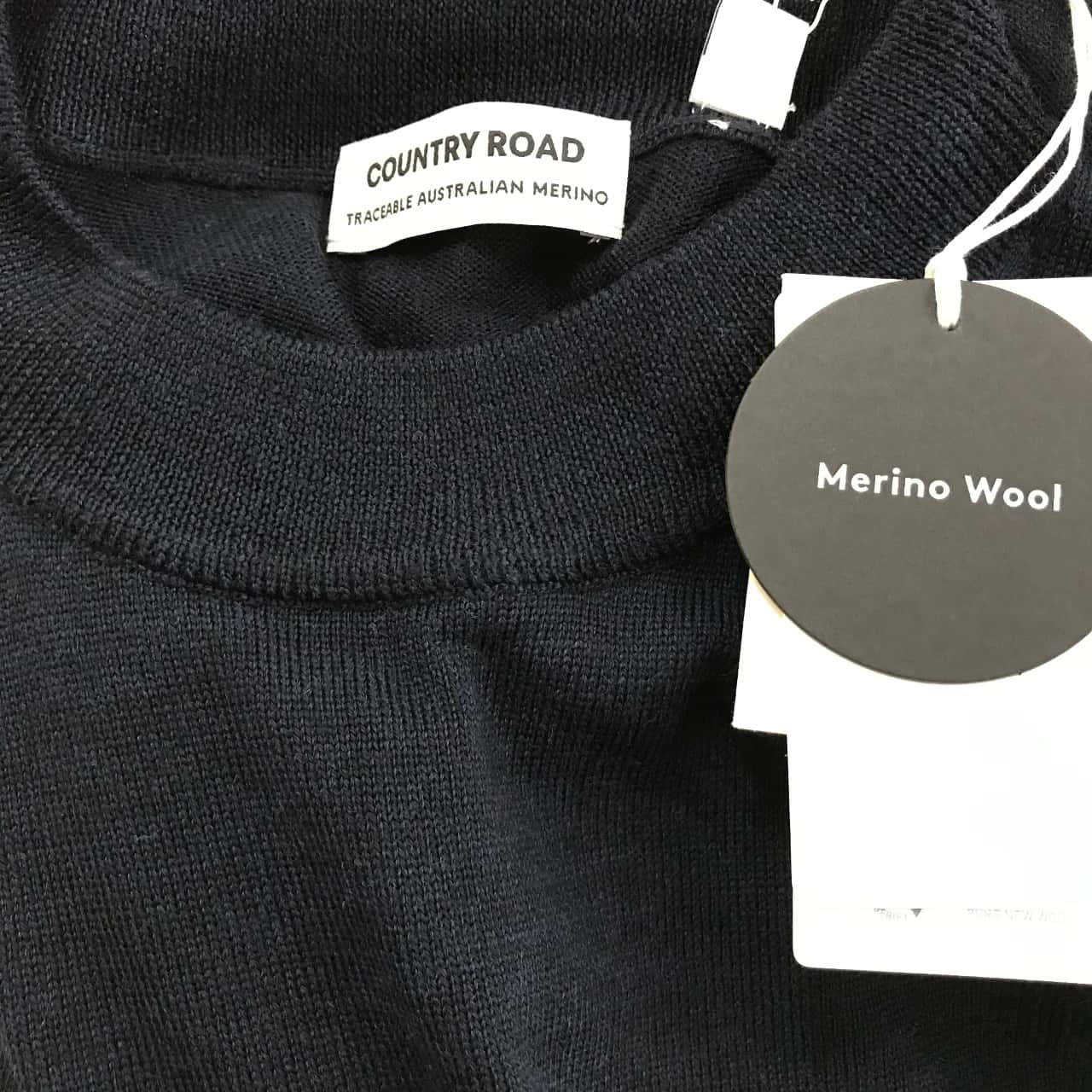 country road blue jumper