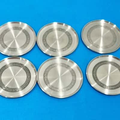 Vintage Selangor Pewter Drink Coasters- in original box
