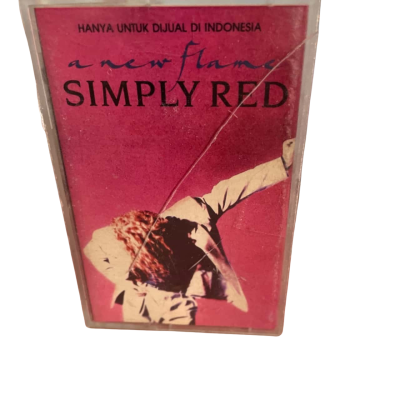 Simply Red-Cassette Tape-A New Flame