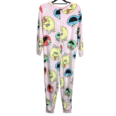  Sesame Street Womens  Size 12 Adult Onesie 