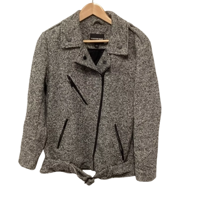 Country Road Womens  Size 4 Winter Jacket Black  / Grey 