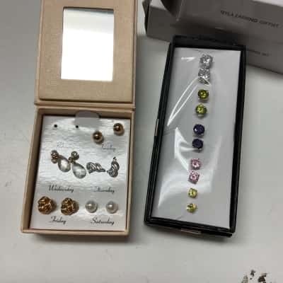 Avon Womens Earrings Multicoloured x 2 sets