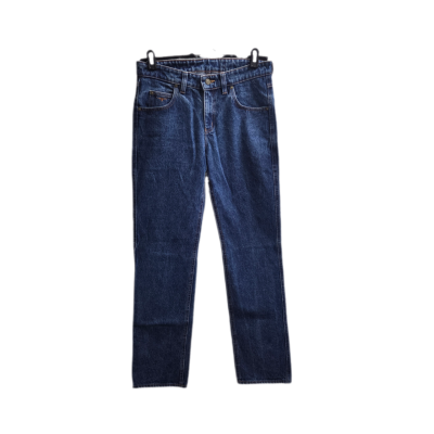 R.M. Williams Men's Australian Made Straight Leg Jeans – Blue Denim – Size 30R