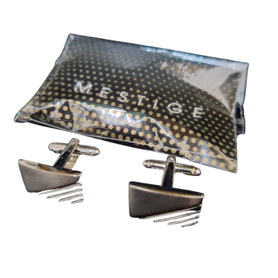 Mestige Mens  Etched Cufflinks 