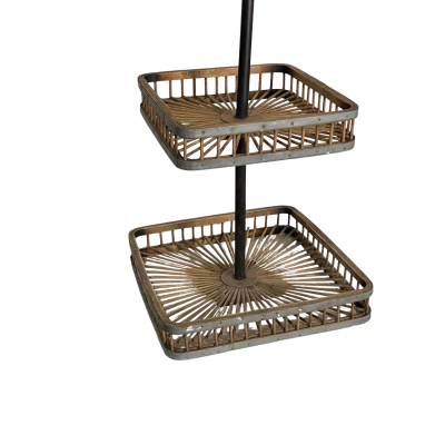 K & K Interiors 2 Tiered Stand 