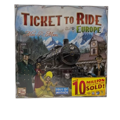 Ticket To Ride: Europe Board Game - NEW! In Box