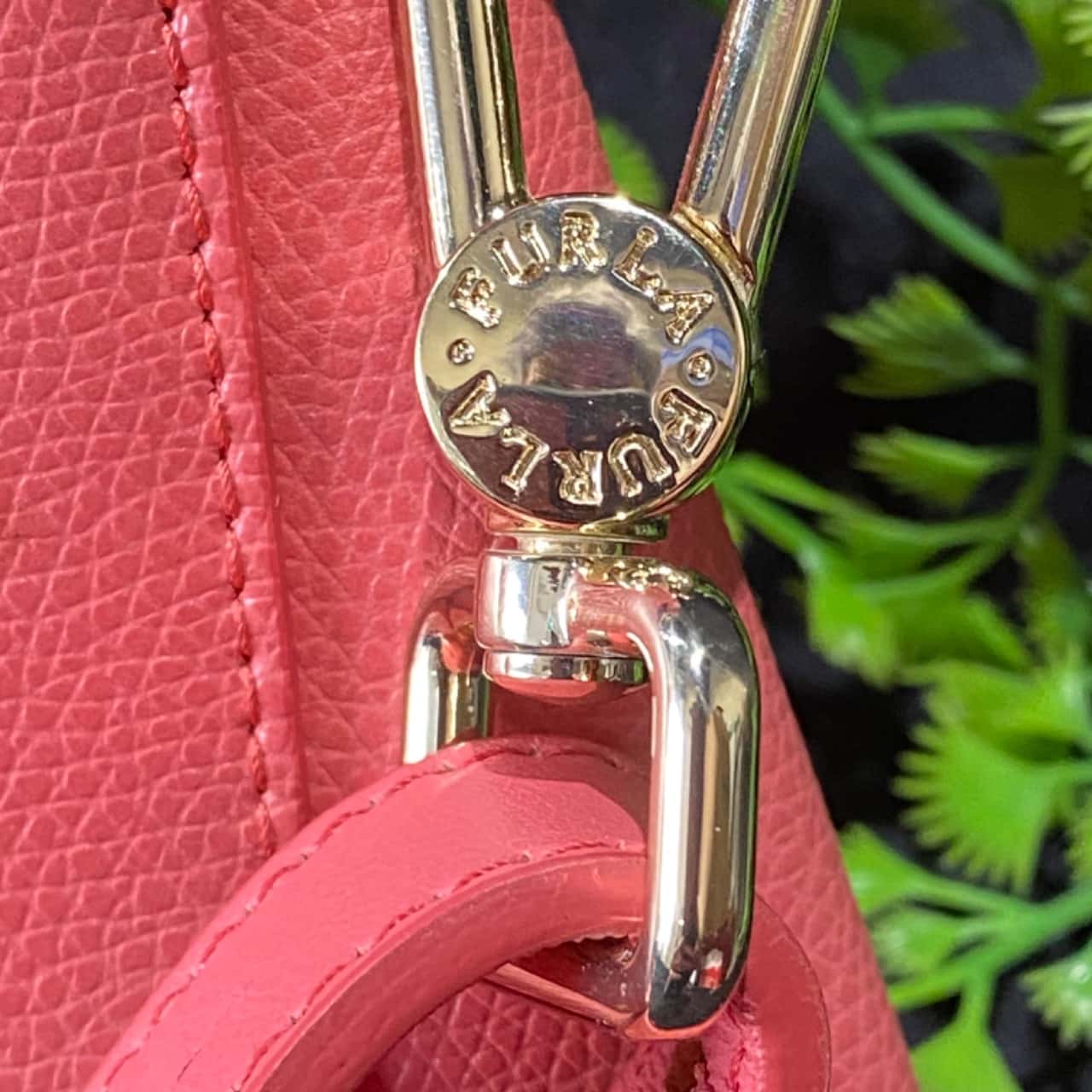 Womens FURLA Pink Leather Handbag Shoulder Bag(s)