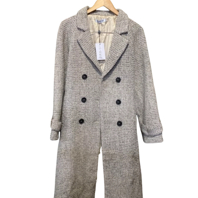 Style State Womens  Size 10 Winter Coat Multicoloured / Grey