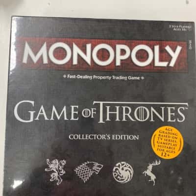 Monopoly game of thrones 