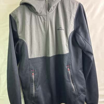 Kathmandu Womens Size 14 Quarter Zip Jumper Black  