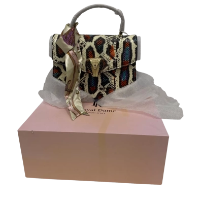 Royal Dame Women's Stylish Purse Animal print Snake BNWT