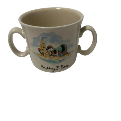 Humphrey bear 2 handled kids drinking cup
