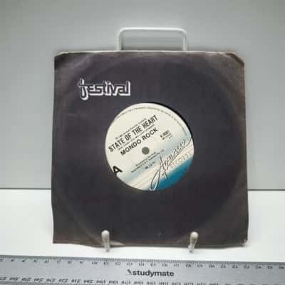 Mondo Rock State of the Heart 1980 Avenue Records Australian 7 Inch Vinyl Single