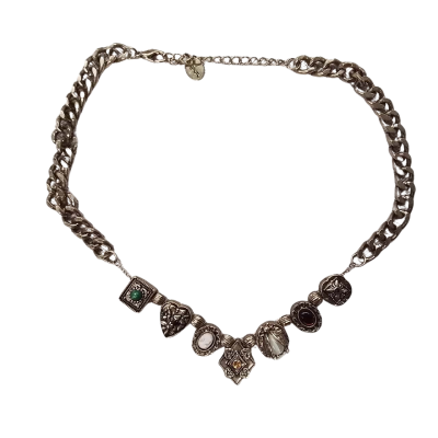 Lovisa Women's Heavy Chain Necklace with Assorted Charms