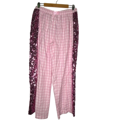 Peter Alexander Womens  Size L Pyjamas Checked / Pink  / White 