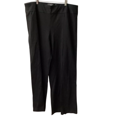 Portmans Womens  Size 22 Wide Leg Pants Black  K
