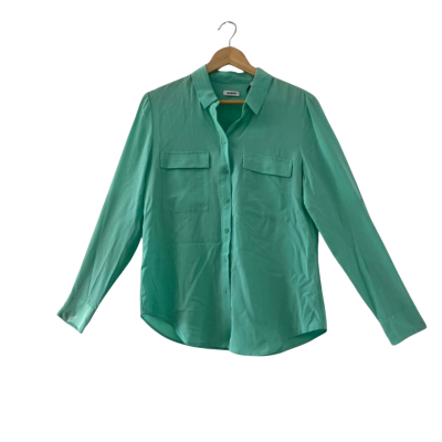 Marcs Women's Size 12 Sofia Silk Shirt - Mint (**Brand New with tag** $199)