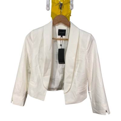 BNWT Portmans Womens Size 8 Blazer White 