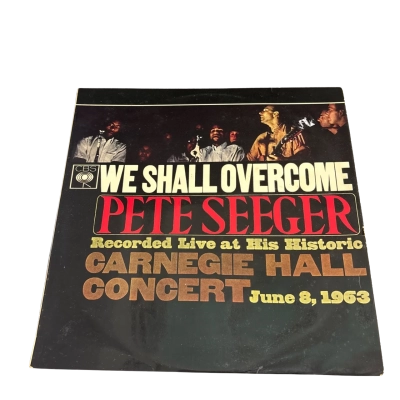 Pete Seeger – We Shall Overcome (Carnegie Hall Concert) Vinyl LP CBS BP-233109