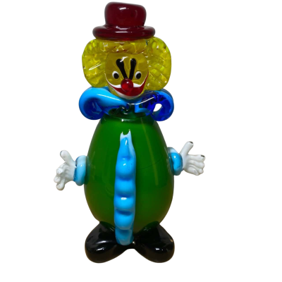 Vintage Murano Glass Clown 
