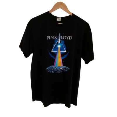 Pink Floyd Gildan  Mens  Size L Short Sleeve Shirt Black  