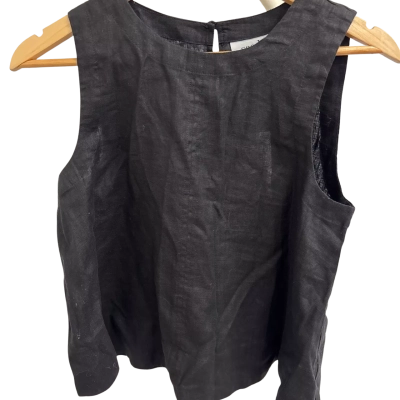 Seed Heritage Women's  Size 8 Sleeveless Top Black *NEW WITH TAGS RRP $99.95  