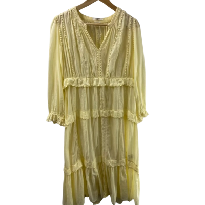 Isabel Marant Womens  Size One Size Maxi Dress Yellow 