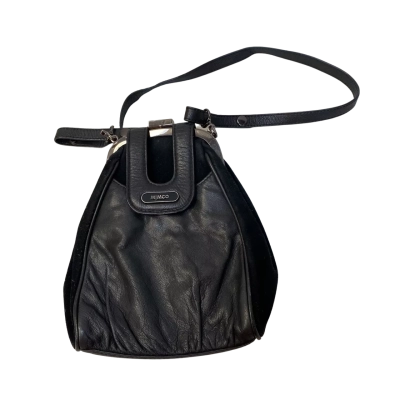 Womens Mimco Black Cross Body Bag  