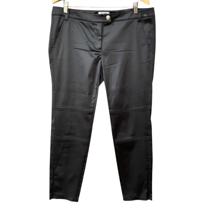 Moschino Cheap & Chic Womens Size 16 Black Straight Leg Pants  