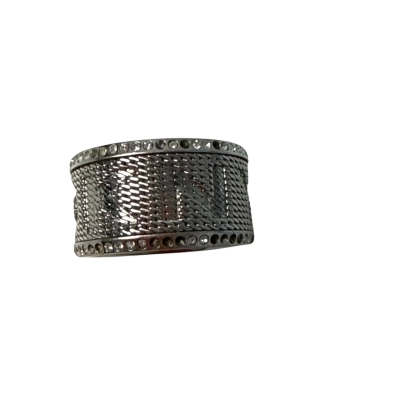 DKNY  steel Ring size M or smaller 