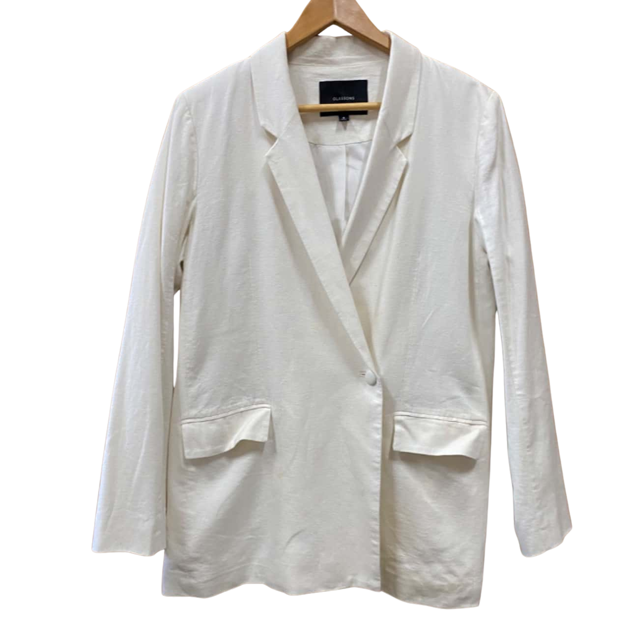 Glassons cream blazer size 8