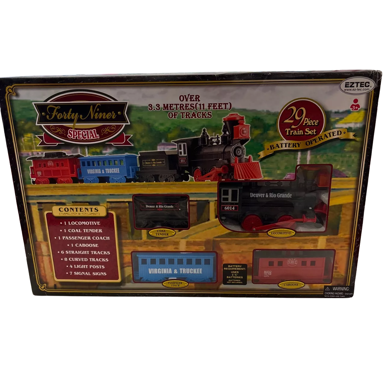 Forty Niner SPECIAL 29 Piece Train Set *NEW IN PACKAGING (s) - New ...
